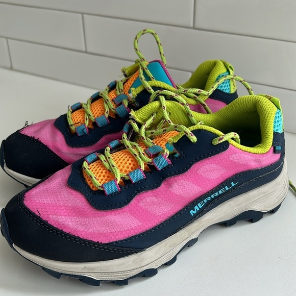 Merrell Big Kid's Moab Speed Low Waterproof Size 2.5 - Picture 3 of 8